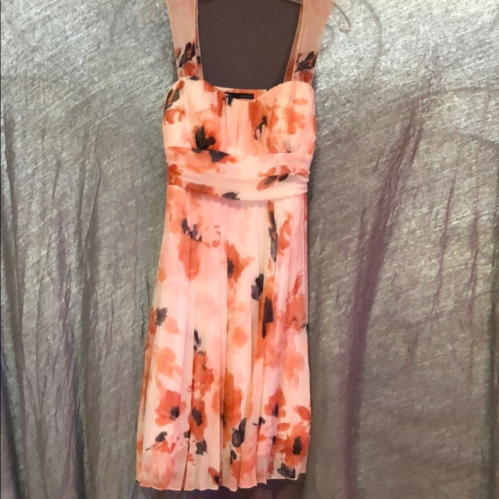 Wide strap dress